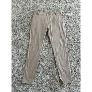 Bird Dogs Pants Mens 34x34 Tan Khaki Chino Slacks Performance Stretch Lined